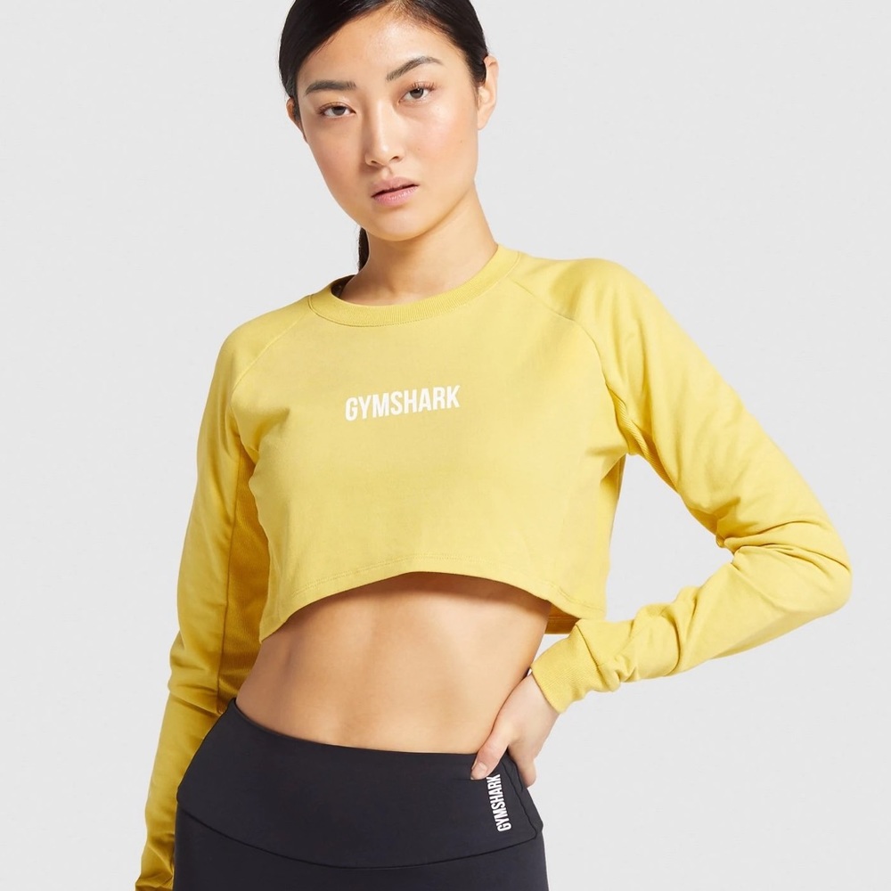 GYMSHARK TRAINING CROP SWEATER